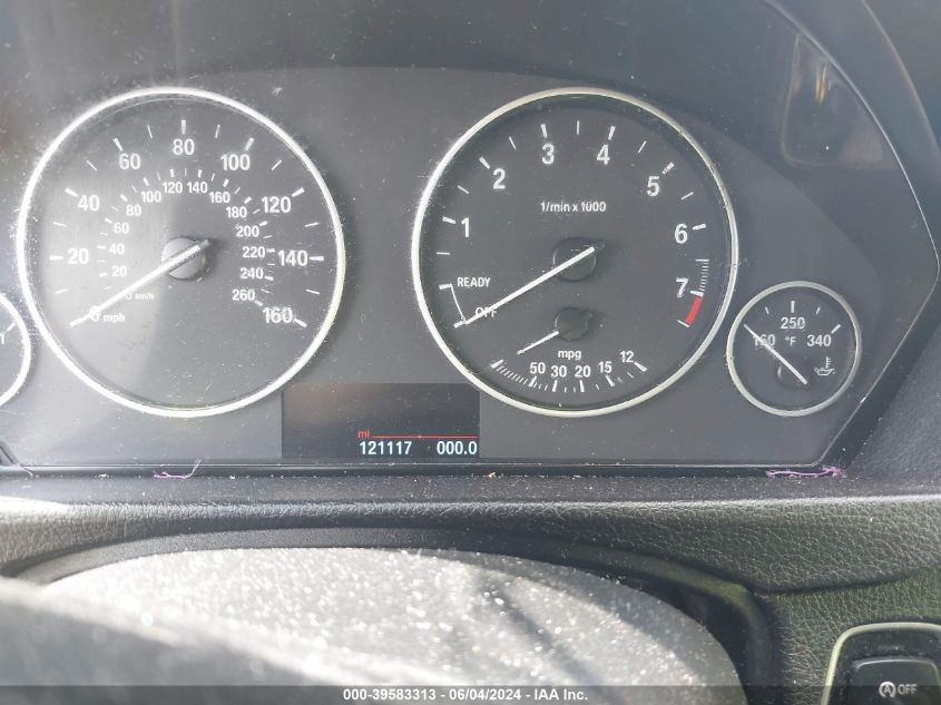 2015 BMW 320I VIN: WBA3B1G53FNT01983 Lot: 39583313