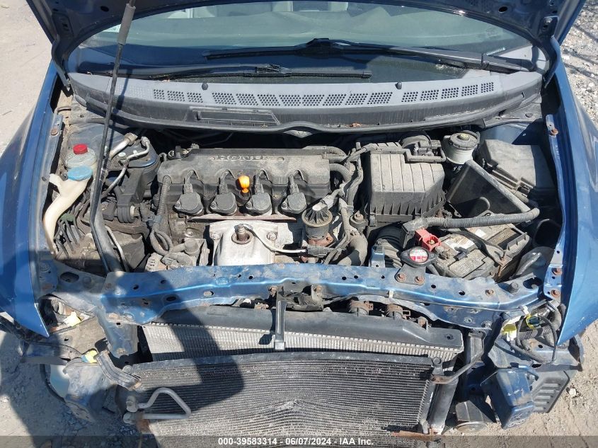 2008 Honda Civic Ex VIN: 2HGFA16898H536710 Lot: 39583314