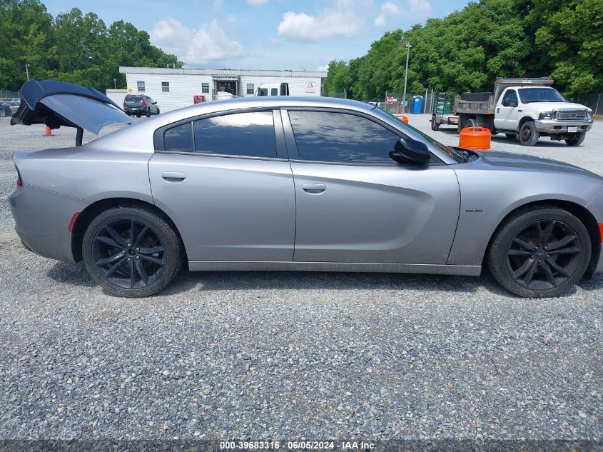 2018 Dodge Charger R/T Rwd VIN: 2C3CDXCT1JH234696 Lot: 39583315