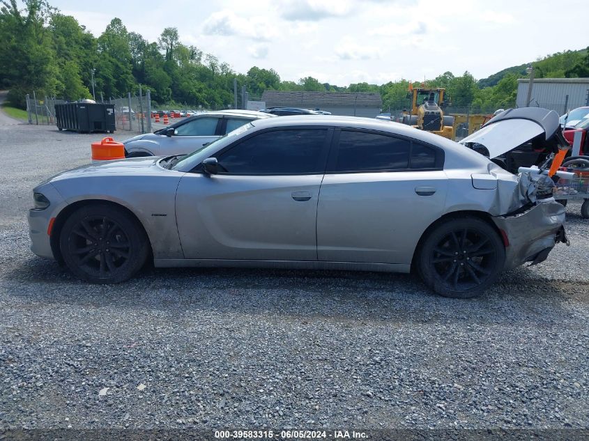 2018 Dodge Charger R/T Rwd VIN: 2C3CDXCT1JH234696 Lot: 39583315