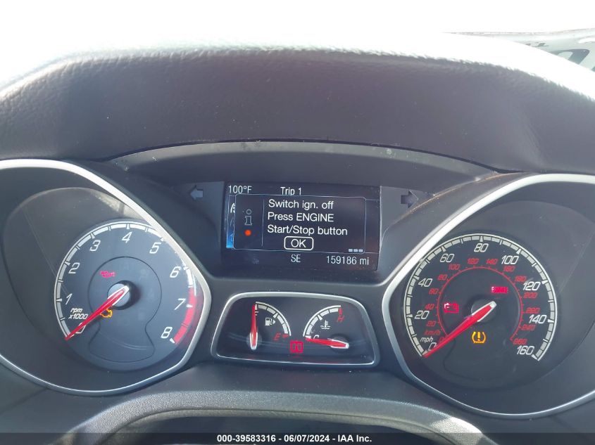 2014 Ford Focus St VIN: 1FADP3L92EL208496 Lot: 39583316