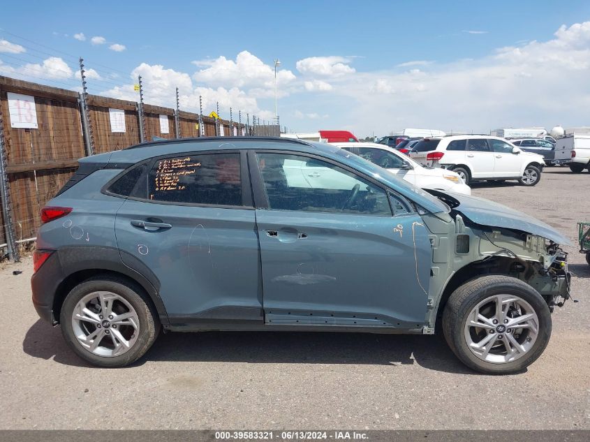 2022 Hyundai Kona Sel VIN: KM8K62ABXNU903853 Lot: 39583321