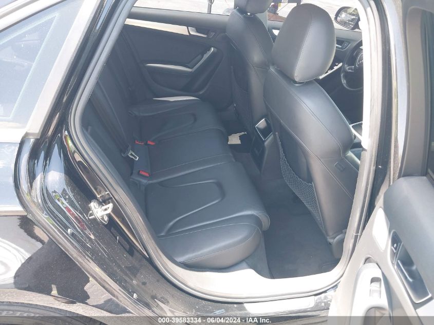 2010 Audi A4 2.0T Premium VIN: WAUAFAFL5AN069410 Lot: 39583334