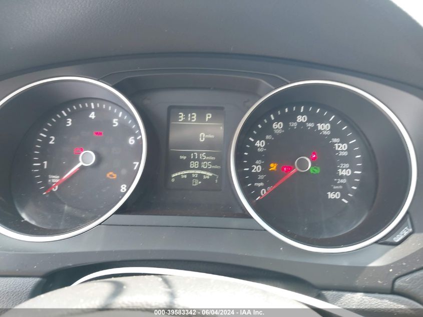 2016 Volkswagen Jetta 1.4T S VIN: 3VW267AJ8GM381916 Lot: 39583342