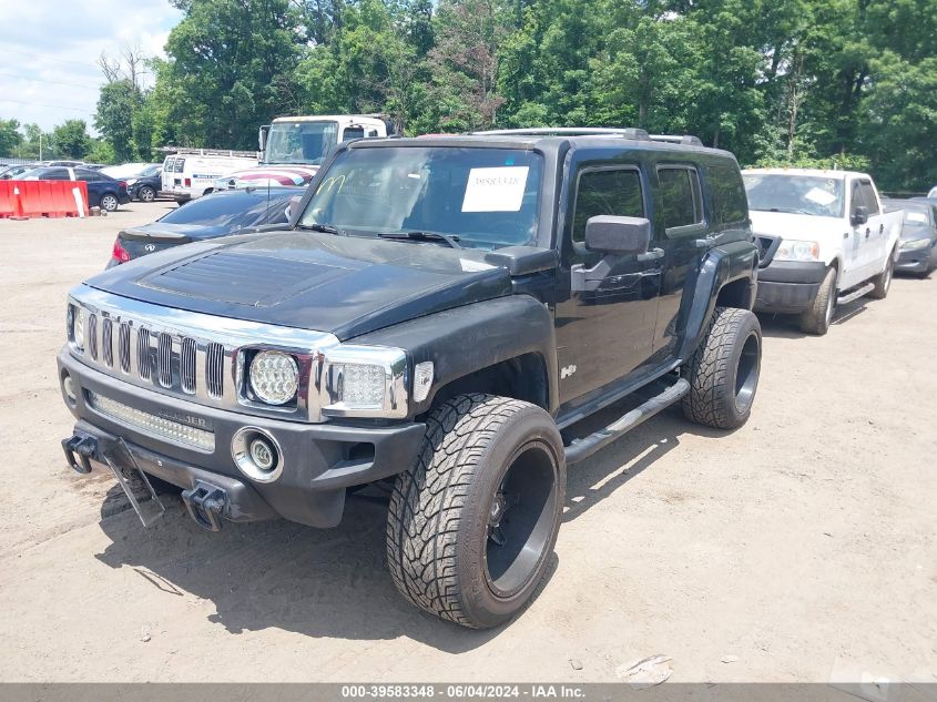 2007 Hummer H3 Suv VIN: 5GTDN13E378129810 Lot: 39583348