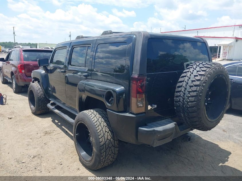 2007 Hummer H3 Suv VIN: 5GTDN13E378129810 Lot: 39583348