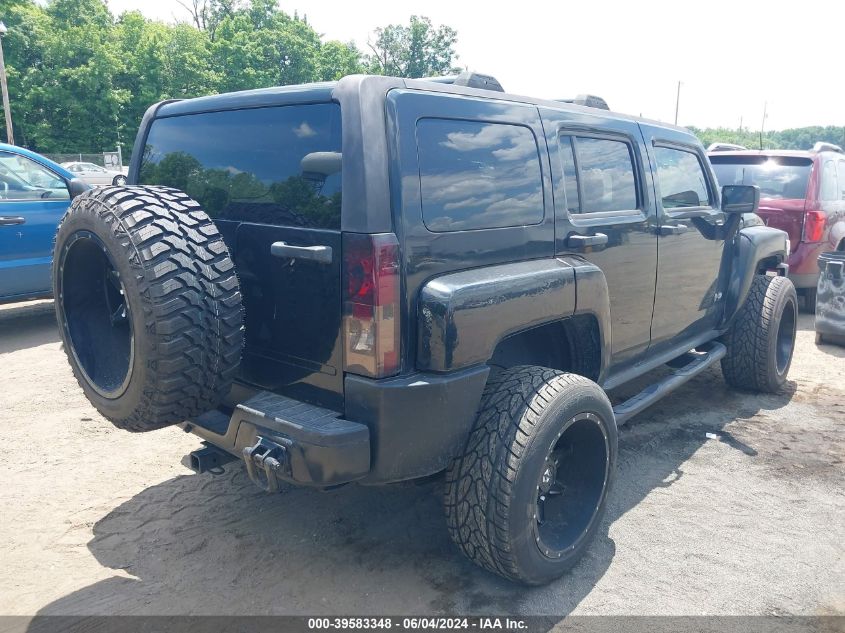 2007 Hummer H3 Suv VIN: 5GTDN13E378129810 Lot: 39583348