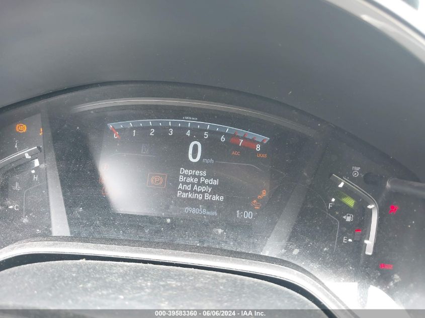 2019 Honda Cr-V Ex VIN: 5J6RW1H50KA021188 Lot: 39583360