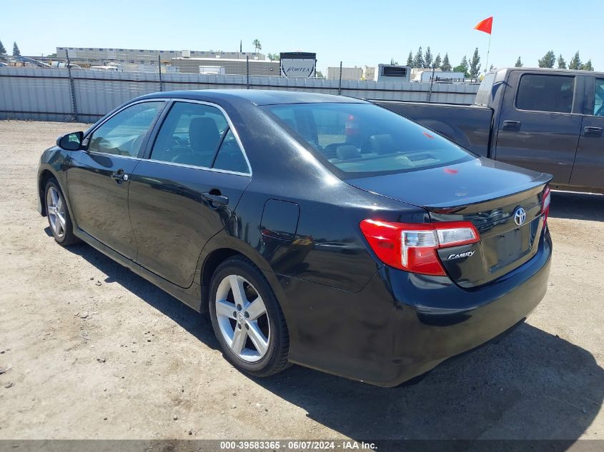 2012 Toyota Camry Se VIN: 4T1BF1FK4CU105249 Lot: 39583365