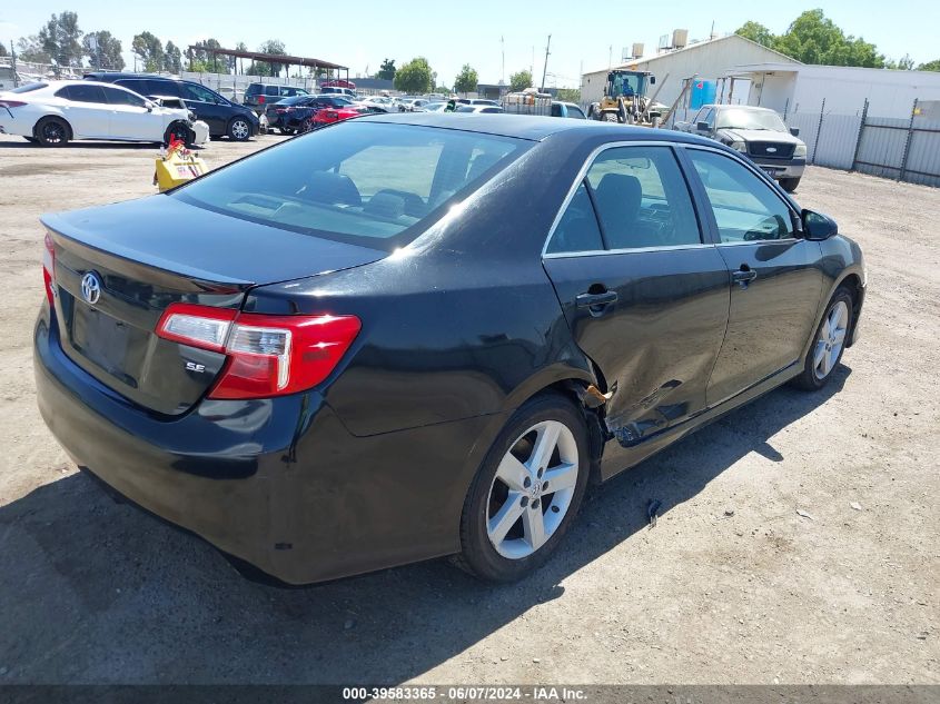 2012 Toyota Camry Se VIN: 4T1BF1FK4CU105249 Lot: 39583365