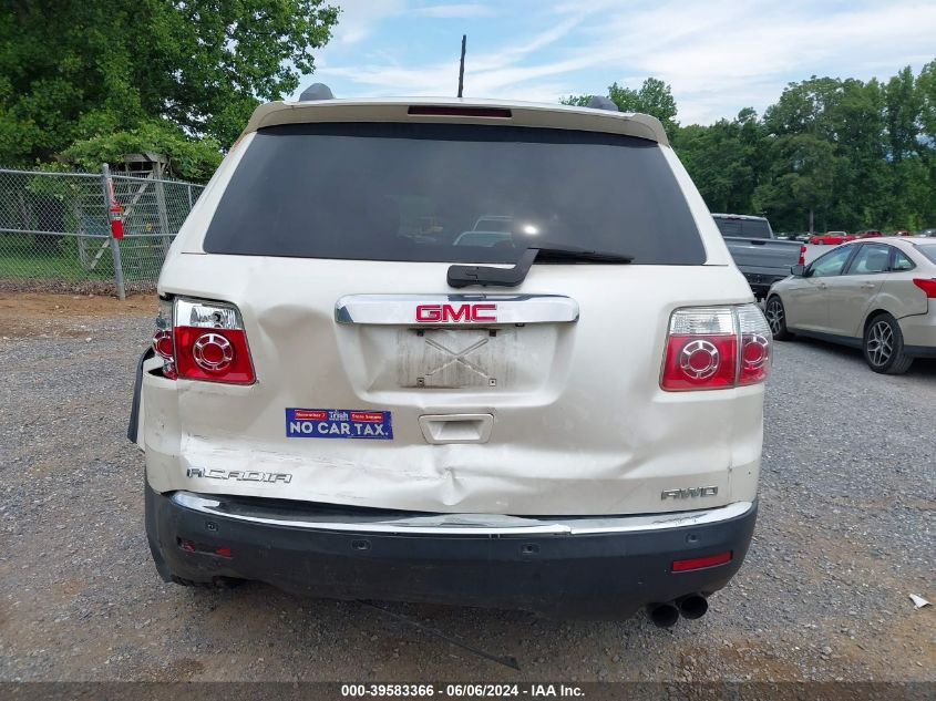 2011 GMC Acadia Slt-1 VIN: 1GKKVRED2BJ407278 Lot: 39583366