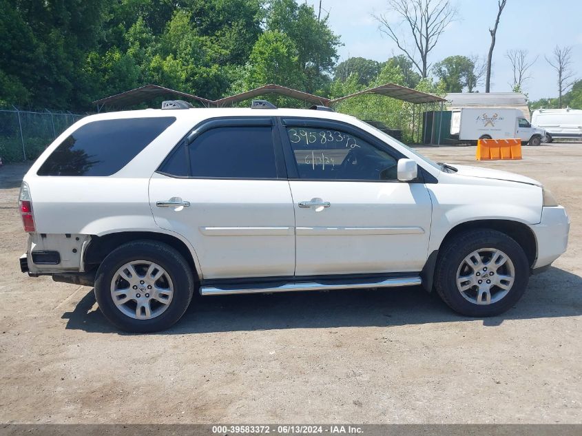 2006 Acura Mdx VIN: 2HNYD18686H550860 Lot: 39583372