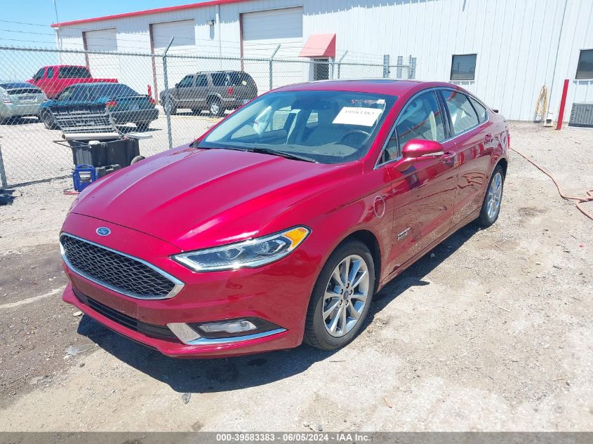 3FA6P0SU8HR247080 2017 FORD FUSION - Image 2