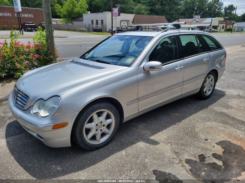 WDBRH61J54F539239 | 2004 MERCEDES-BENZ C 240