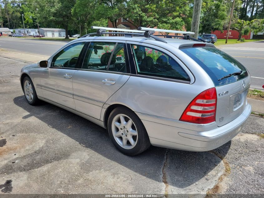 WDBRH61J54F539239 | 2004 MERCEDES-BENZ C 240