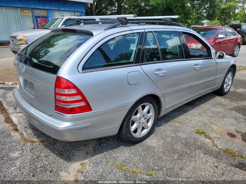 WDBRH61J54F539239 | 2004 MERCEDES-BENZ C 240