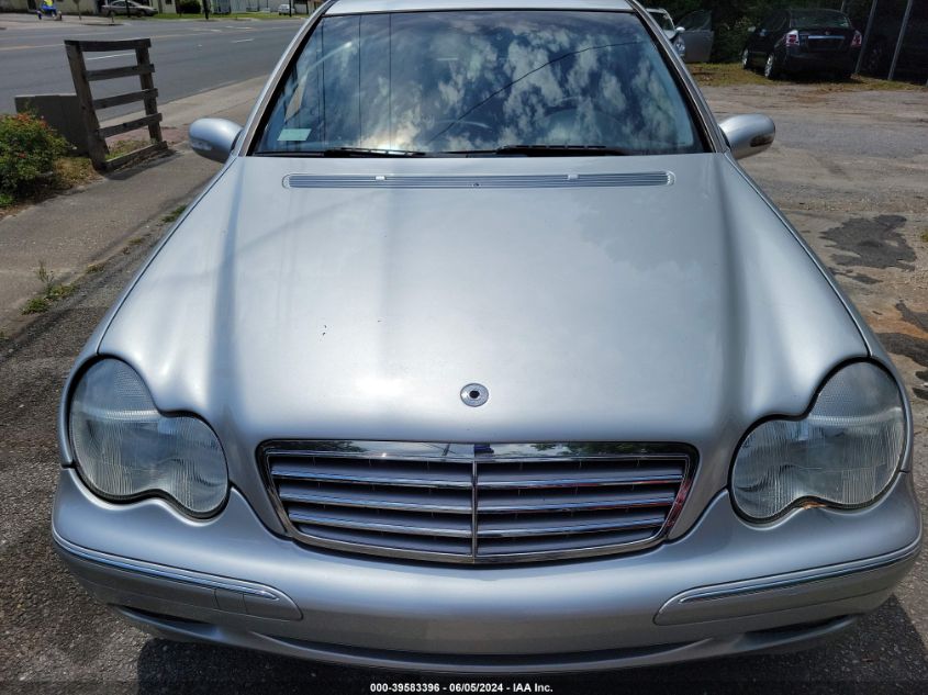 WDBRH61J54F539239 | 2004 MERCEDES-BENZ C 240