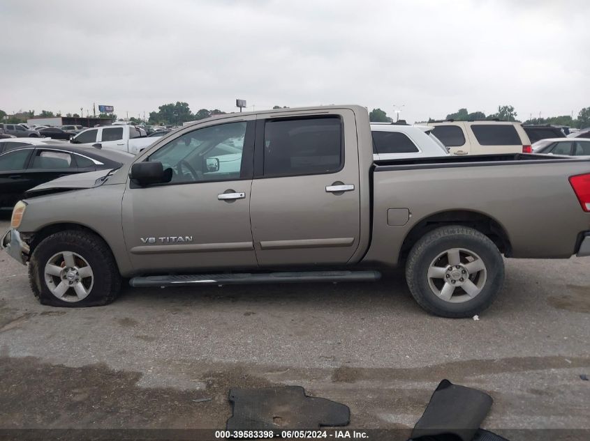 2006 Nissan Titan Se VIN: 1N6BA07A36N527138 Lot: 39583398