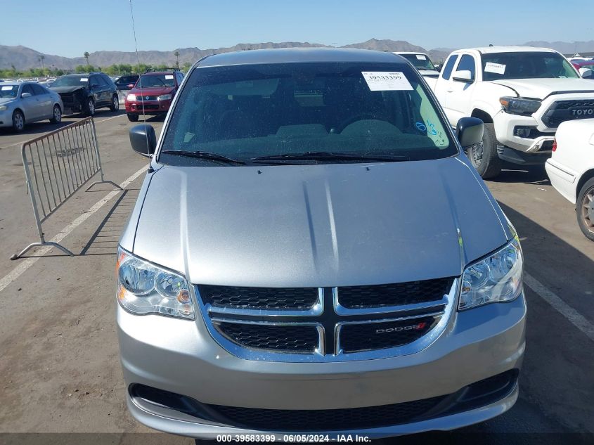 2019 Dodge Grand Caravan Se VIN: 2C4RDGBG9KR809049 Lot: 39583399