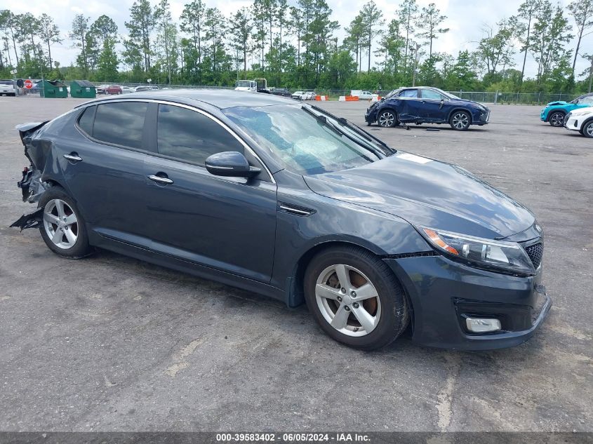 2015 Kia Optima Lx VIN: KNAGM4A73F5647152 Lot: 39583402