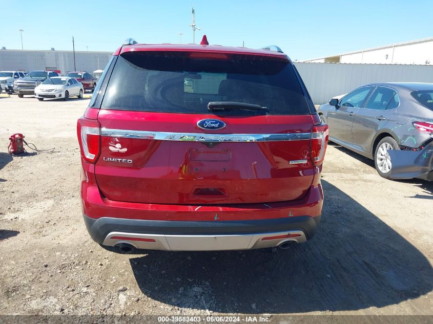 2016 Ford Explorer Limited VIN: 1FM5K7FH9GGC32910 Lot: 39583403