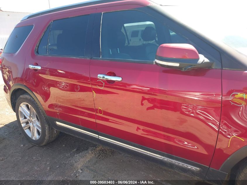 2016 Ford Explorer Limited VIN: 1FM5K7FH9GGC32910 Lot: 39583403
