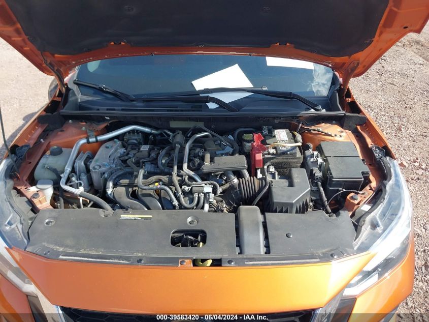 2021 Nissan Sentra Sr Xtronic Cvt VIN: 3N1AB8DV5MY239996 Lot: 39583420