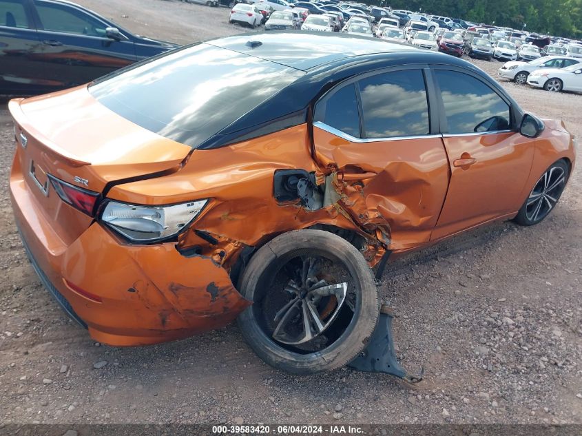 2021 Nissan Sentra Sr Xtronic Cvt VIN: 3N1AB8DV5MY239996 Lot: 39583420