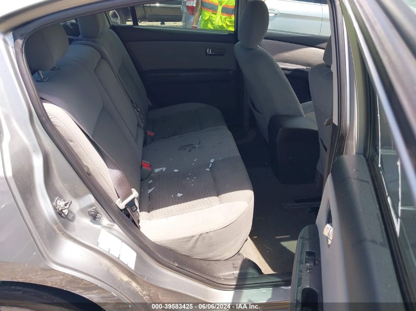 2010 Nissan Sentra 2.0Sl VIN: 3N1AB6AP2AL687230 Lot: 39583425