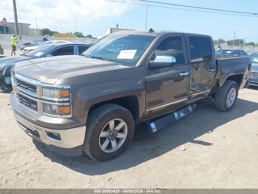 2014 Chevrolet Silverado 1500 2Lz VIN: 3GCUKSEC5EG167015 Lot: 39583429