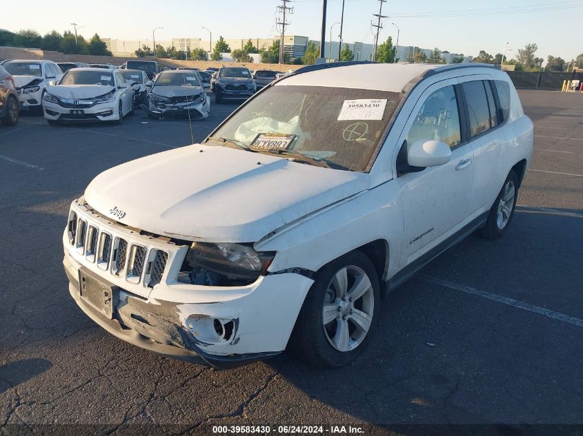 2016 Jeep Compass Latitude VIN: 1C4NJCEA7GD614987 Lot: 39583430