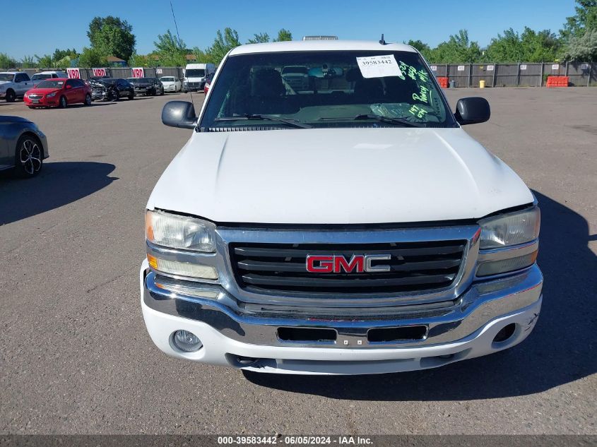 2006 GMC Sierra 1500 Sle1 VIN: 1GTEK19B76Z147074 Lot: 39583442