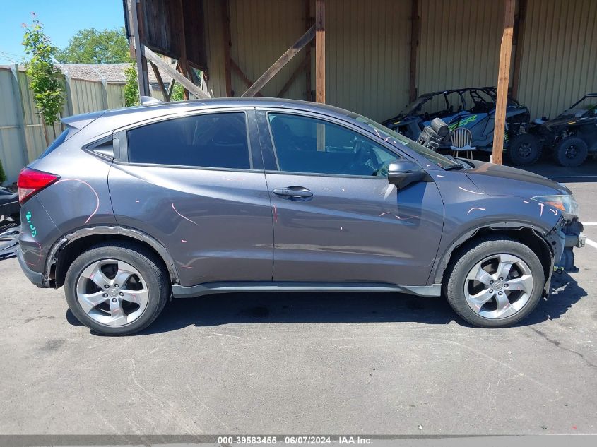 2016 Honda Hr-V Ex VIN: 3CZRU6H54GM717999 Lot: 39583455