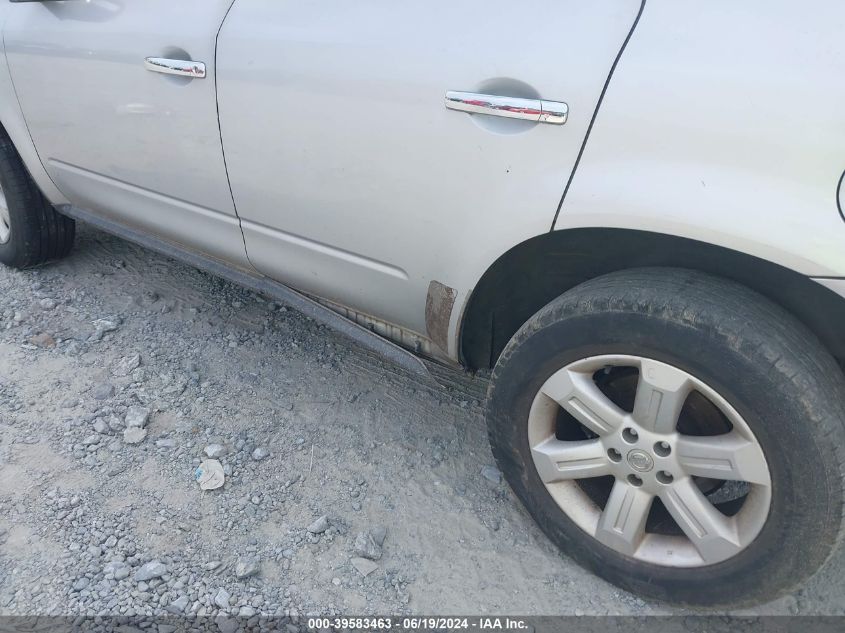 2006 Nissan Murano S VIN: JN8AZ08WX6W519005 Lot: 39583463