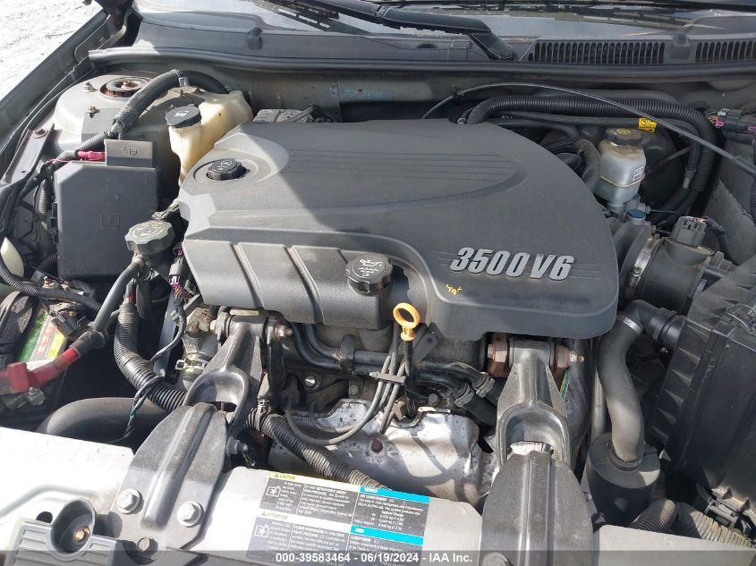 2008 Chevrolet Impala Ls VIN: 2G1WB58N381297727 Lot: 39583464