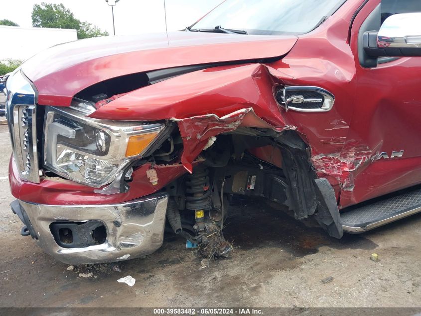 2017 Nissan Titan Sl VIN: 1N6AA1E56HN556062 Lot: 39583482