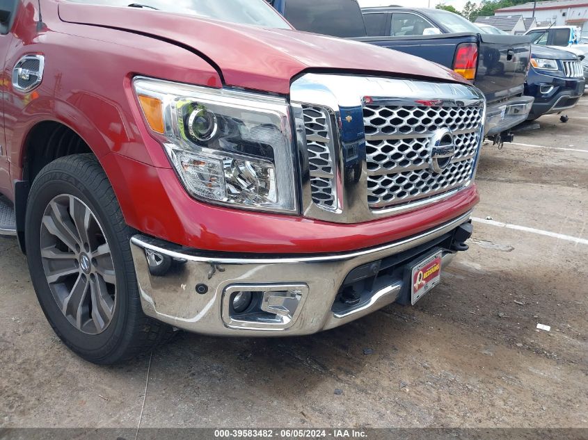 2017 Nissan Titan Sl VIN: 1N6AA1E56HN556062 Lot: 39583482