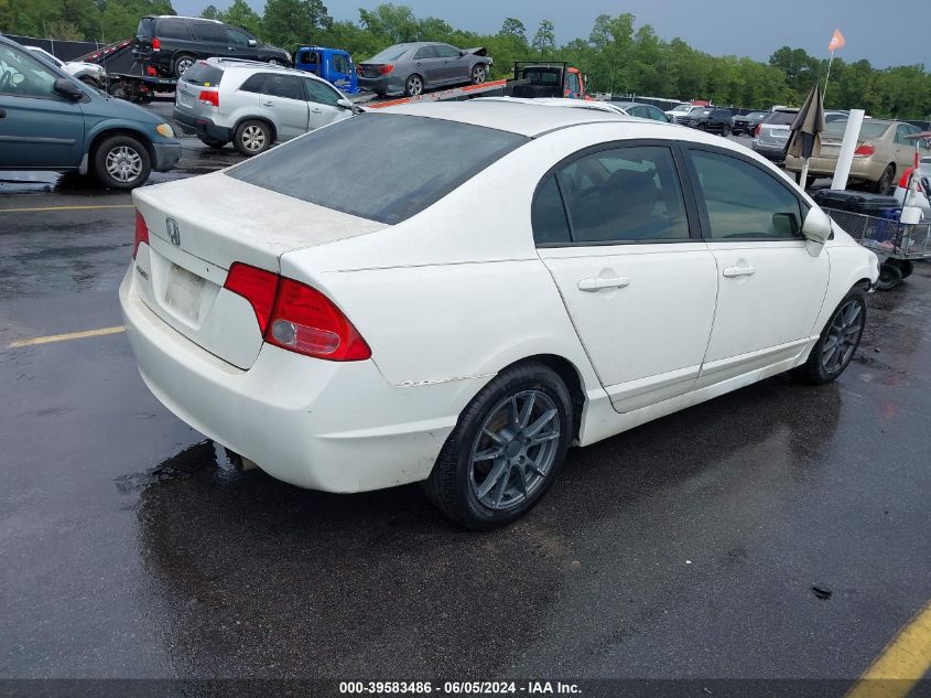 2007 Honda Civic Lx VIN: 1HGFA16587L042247 Lot: 39583486