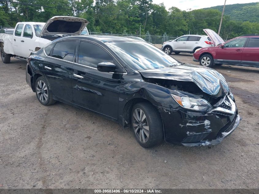 2019 Nissan Sentra Sv VIN: 3N1AB7AP0KY272174 Lot: 40143493