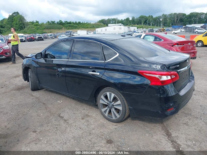 VIN 3N1AB7AP0KY272174 2019 NISSAN SENTRA SV