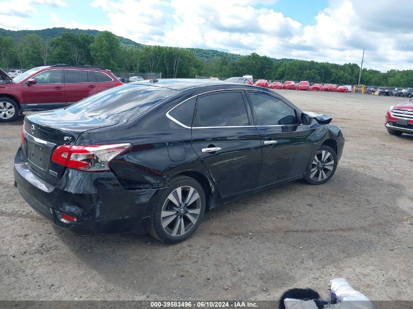 2019 Nissan Sentra Sv VIN: 3N1AB7AP0KY272174 Lot: 40143493