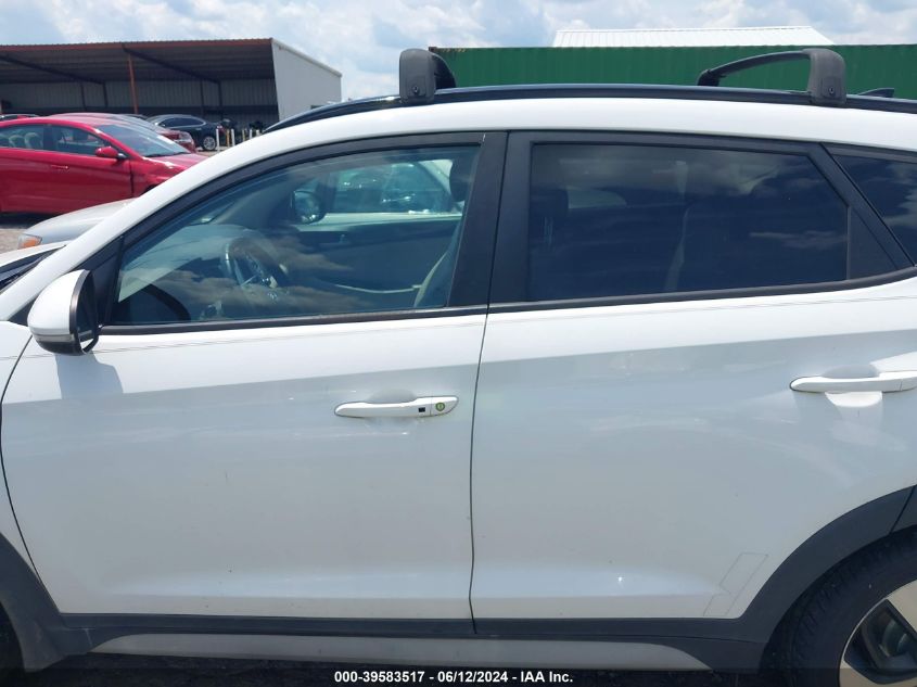 2018 Hyundai Tucson Value VIN: KM8J33A28JU706538 Lot: 39583517