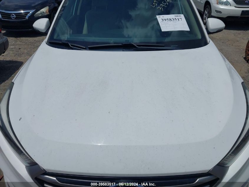 2018 Hyundai Tucson Value VIN: KM8J33A28JU706538 Lot: 39583517