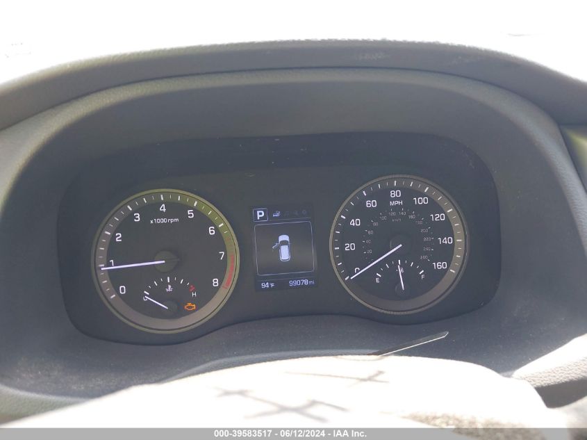 2018 Hyundai Tucson Value VIN: KM8J33A28JU706538 Lot: 39583517