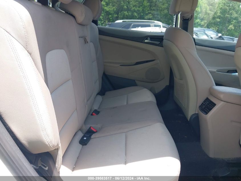 2018 Hyundai Tucson Value VIN: KM8J33A28JU706538 Lot: 39583517