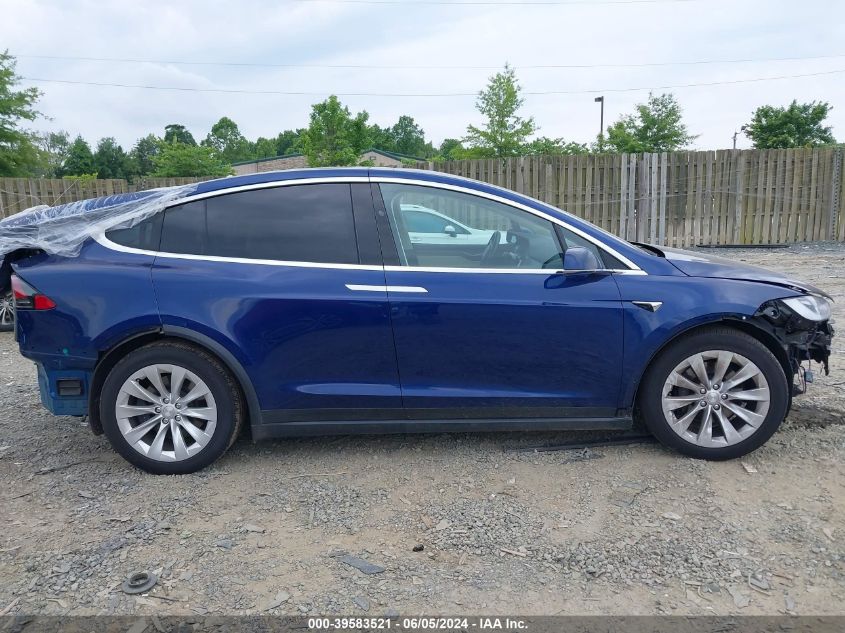 2018 Tesla Model X 100D/75D/P100D VIN: 5YJXCBE21JF140167 Lot: 39583521