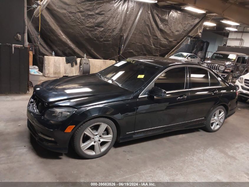2011 Mercedes-Benz C 300 Luxury 4Matic/Sport 4Matic VIN: WDDGF8BB7BR147530 Lot: 39583526