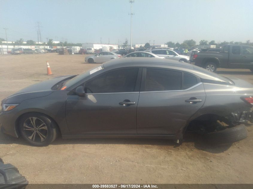 2023 Nissan Sentra Sv Xtronic Cvt VIN: 3N1AB8CV0PY233450 Lot: 39583527