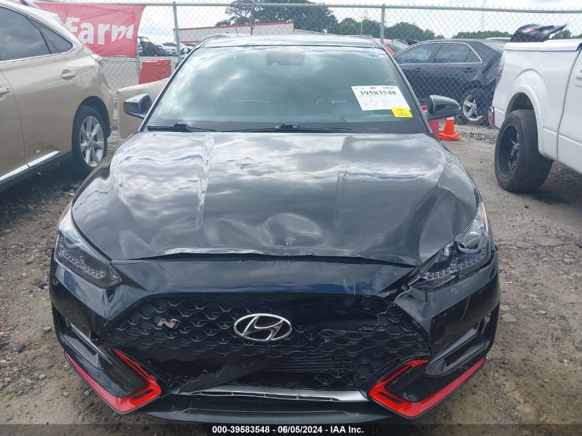 2022 Hyundai Veloster N VIN: KMHT36AH6NU014153 Lot: 39583548