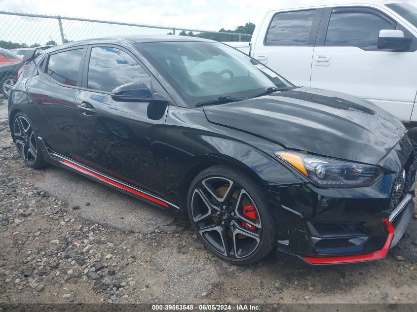 2022 Hyundai Veloster N VIN: KMHT36AH6NU014153 Lot: 39583548